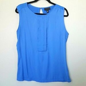 Worthington size large blue sleeveless top